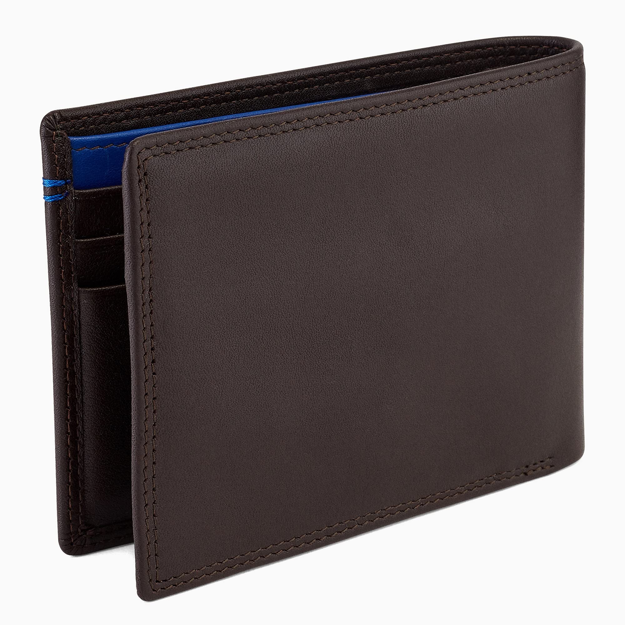 Le Tanneur Wallets coffret portefeuille zippé cuir lisse + porte-clés