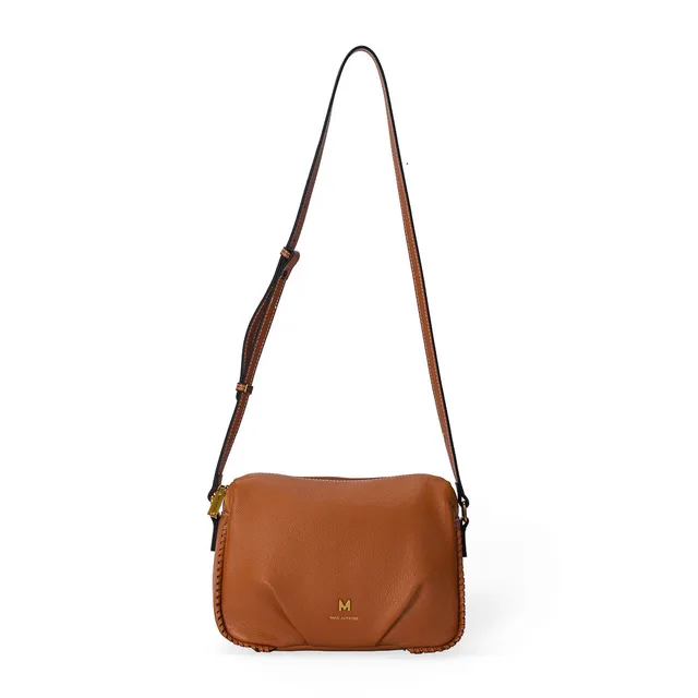 Mac Alyster Lily sac trotteur femme marron cognac cuir