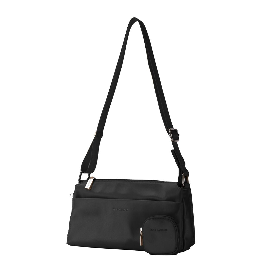 MAC ALYSTER STUDIO PASSION sac trotteur noir nylon 27 cm