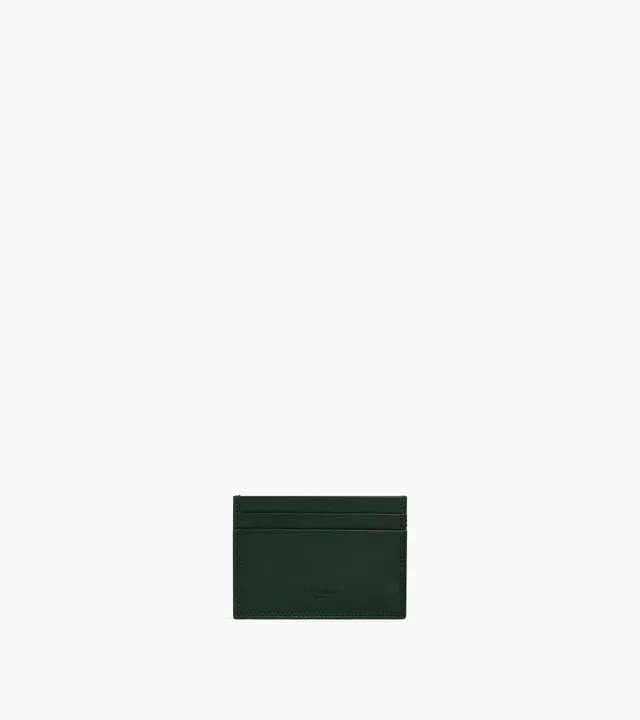 Le Tanneur Martin porte-cartes cuir Green Malachite