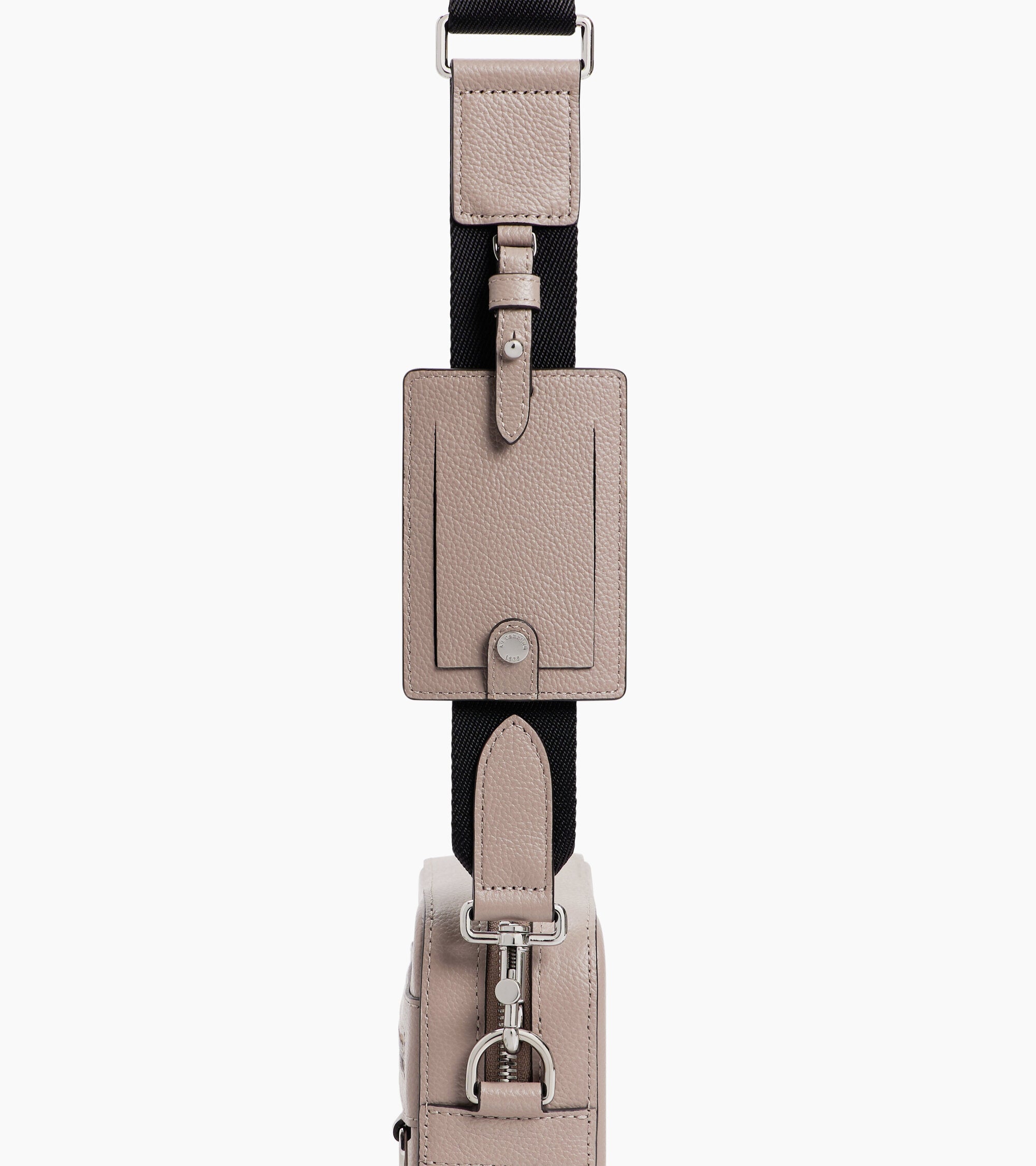 Le Tanneur Emile petite sacoche cuir grainé gris