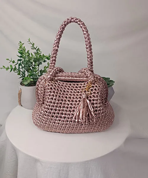 Takiri Elégance TK1051 sac à main or rose simili