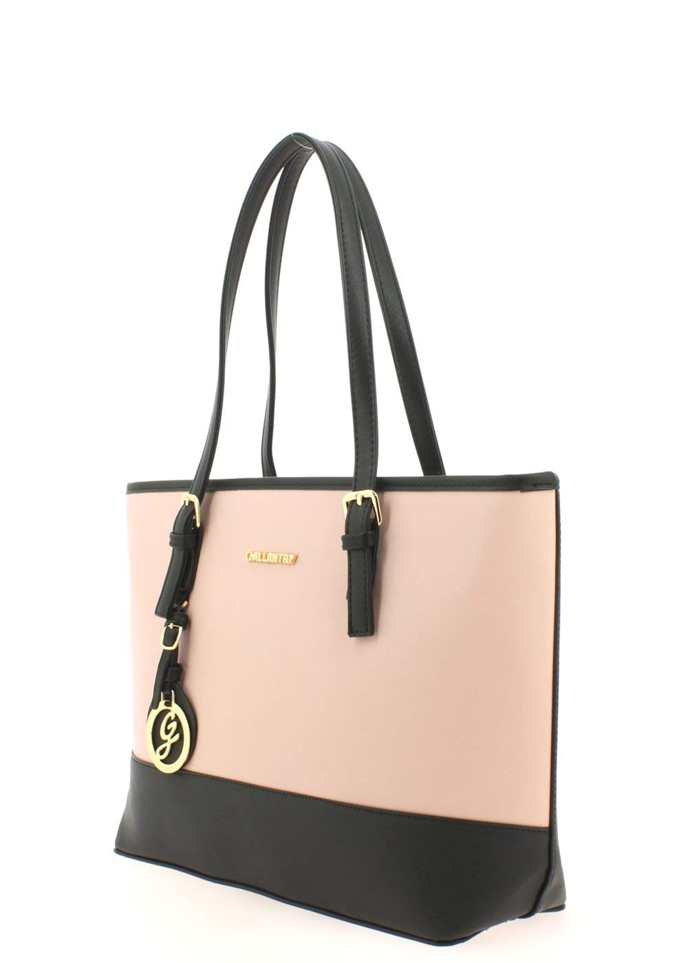 Gallantry Sacs Cabas tote bag cours Rose Noir A4