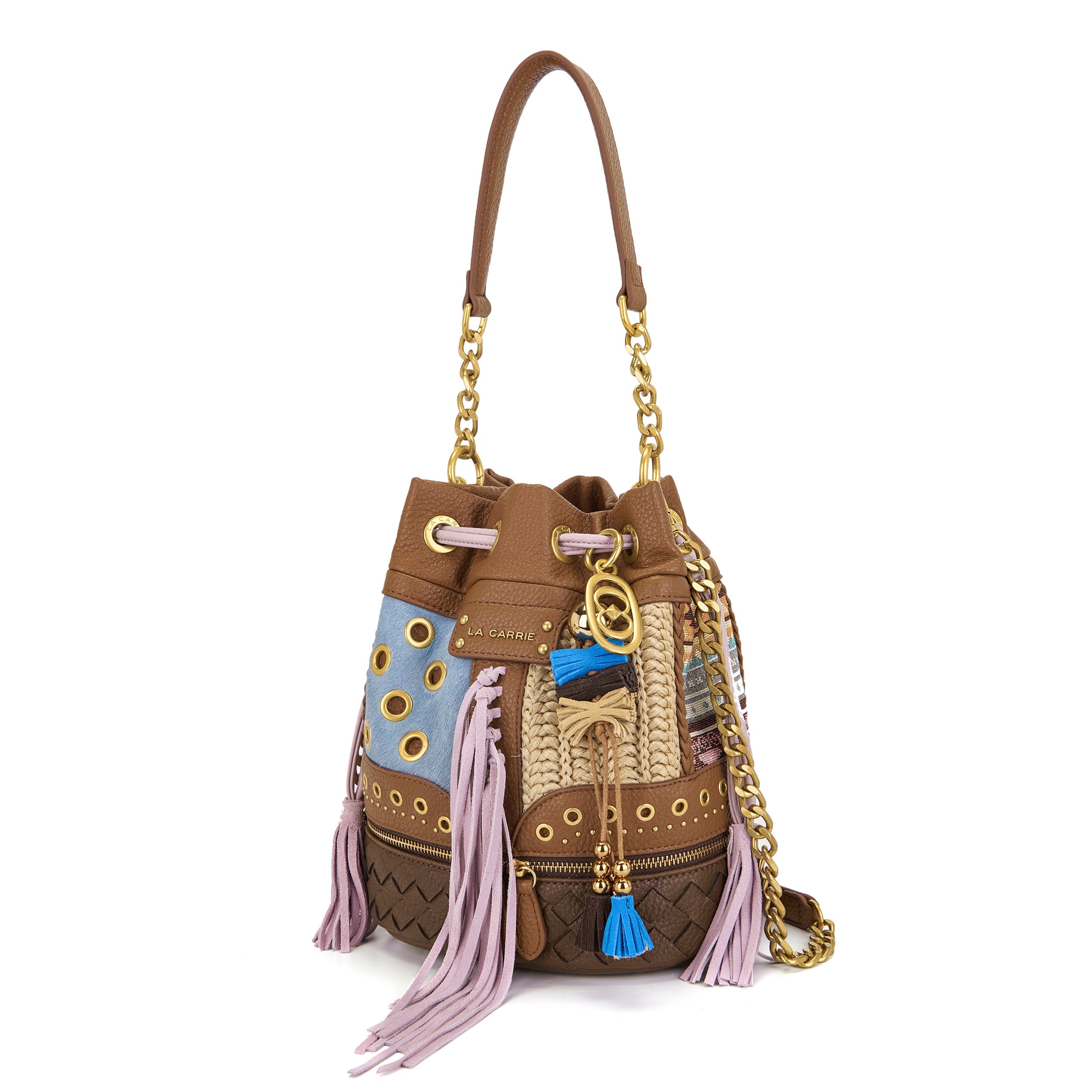 La Carrie Legacy sac seau marron 24 cm multimatière