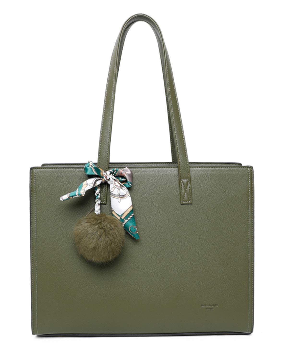 Gallantry Sacs Cabas Tote Bag A4 XL Noir Simili Cuir 38x29cm