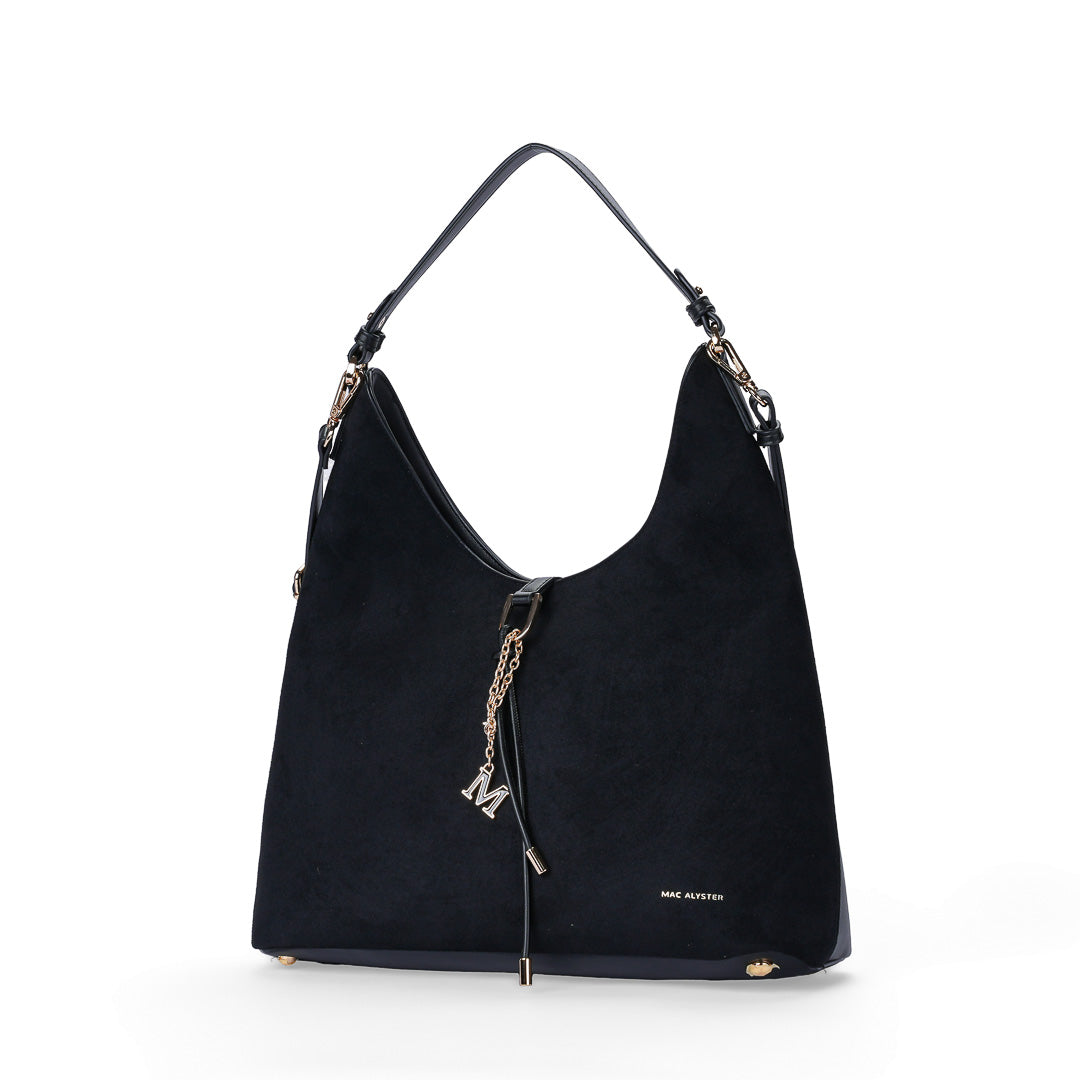 MAC ALYSTER Dunea sac besace cognac suédine femme