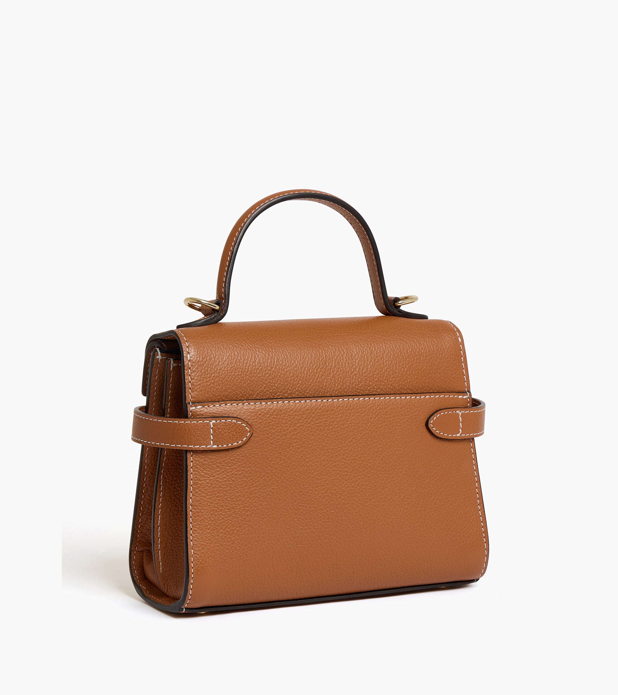 Le Tanneur Emilie petit sac cuir grainé marron