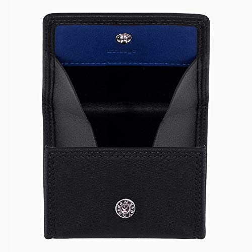 Le Tanneur porte-monnaie boîte cuir lisse 7x7,5 cm