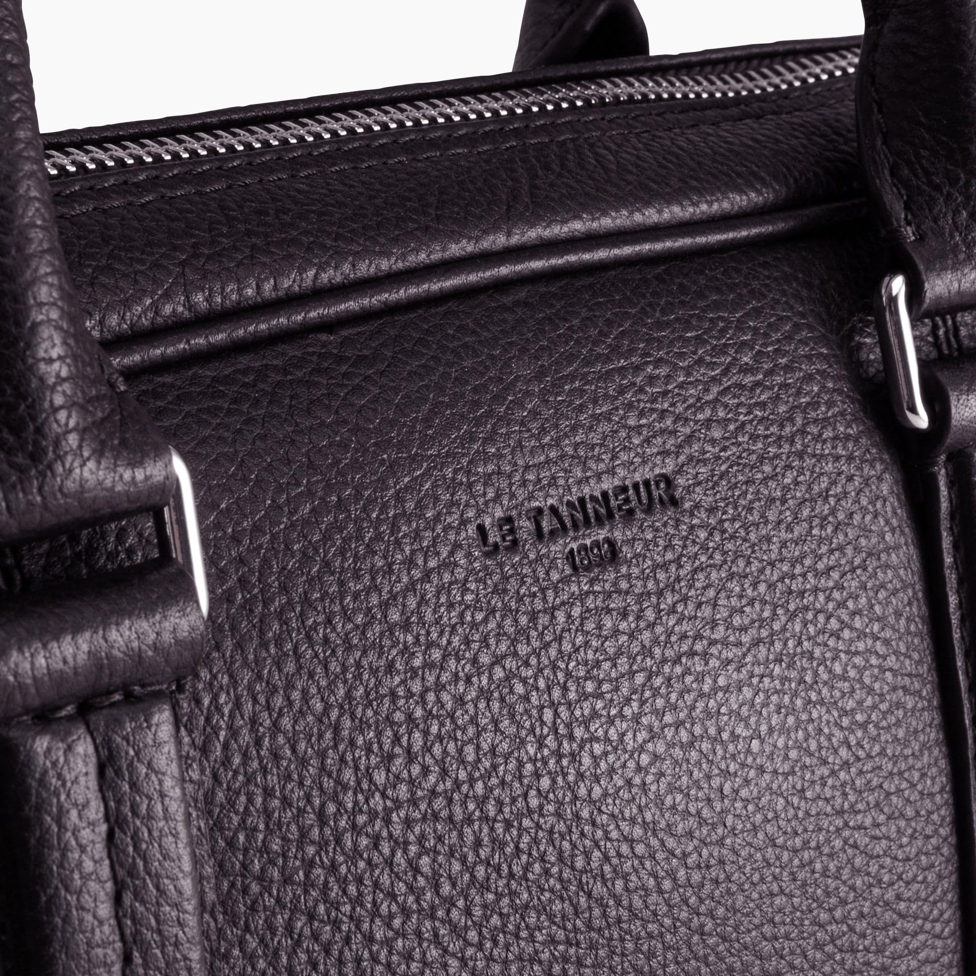 Le Tanneur Charles Porte-Documents Cuir 13 Pouces Slim