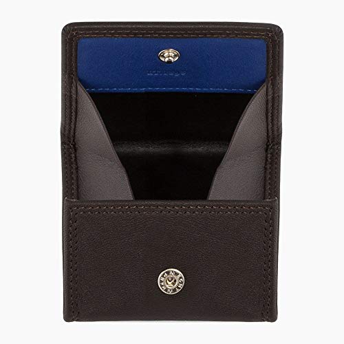 Le Tanneur Porte-monnaie boîte cuir lisse 7 cm