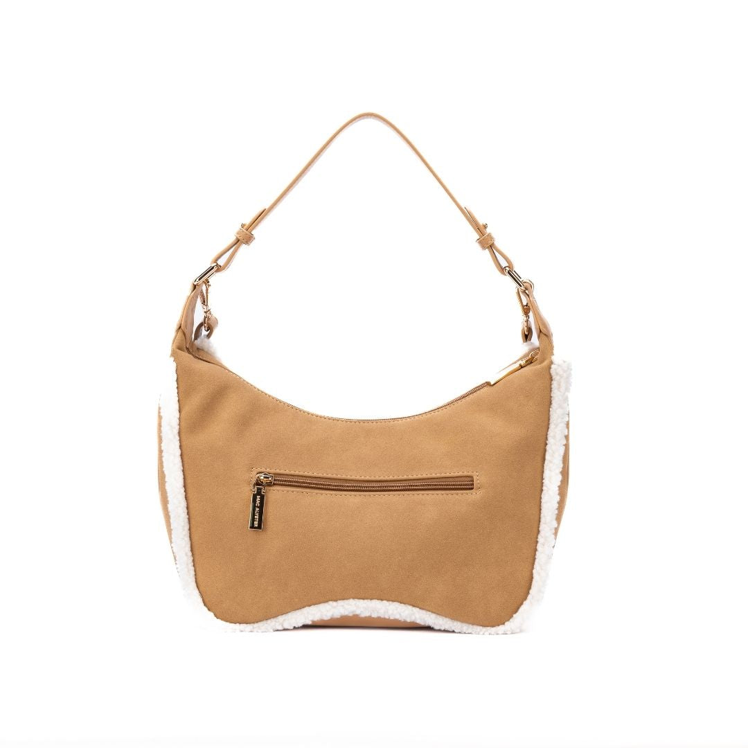MAC ALYSTER Smart sac besace marron