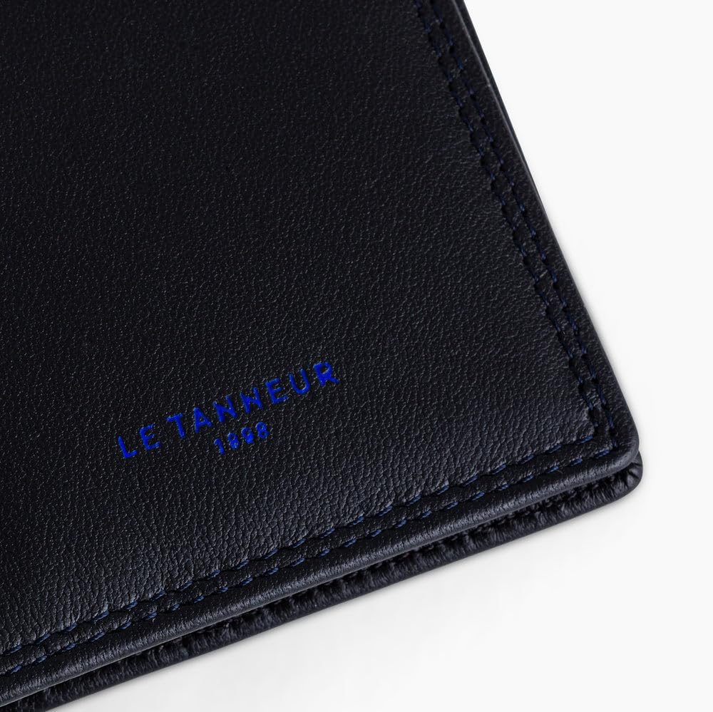 Le Tanneur Martin porte-cartes vertical cuir lisse 6 cartes