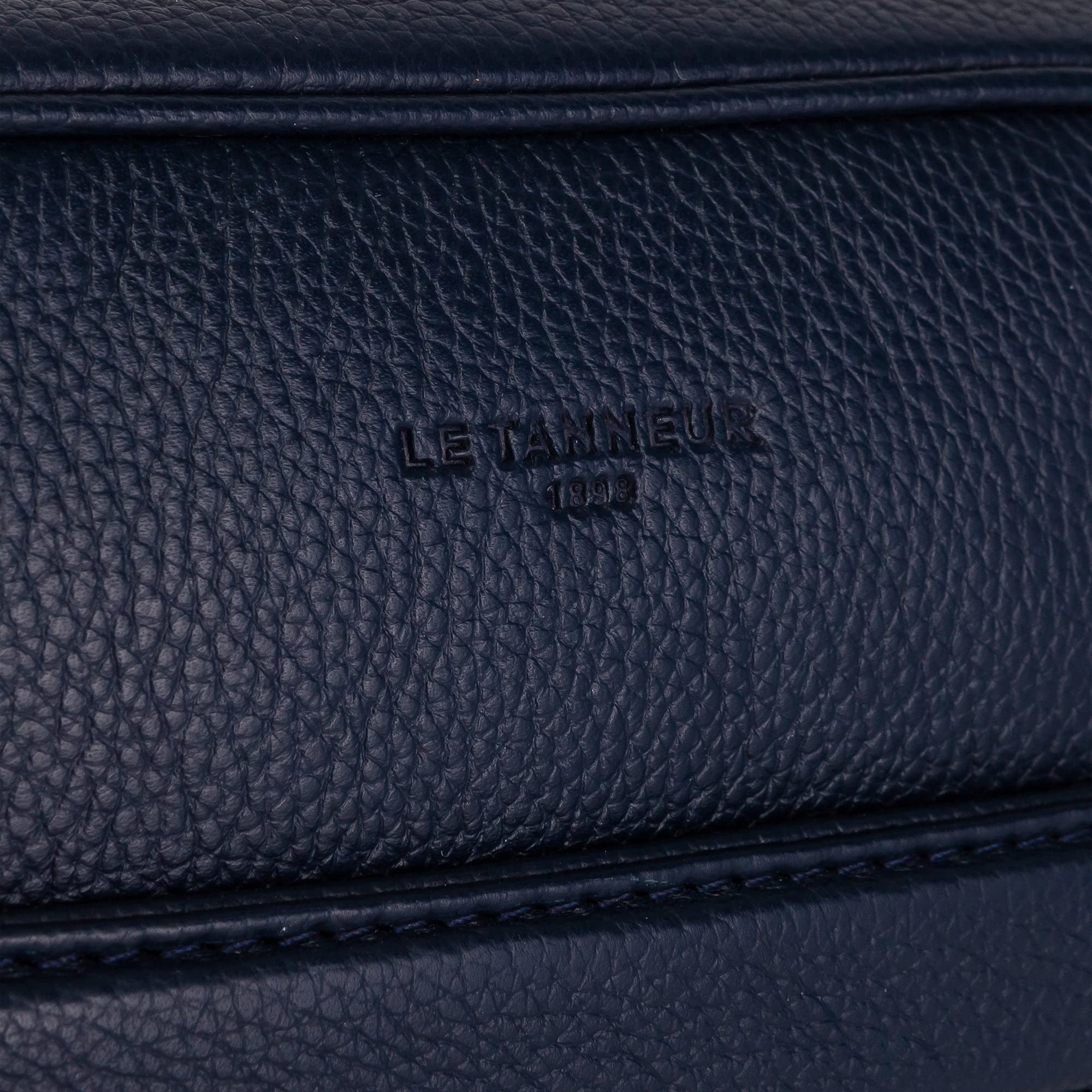 Le Tanneur Charles TCHA2210 reporter cuir bleu crépuscule
