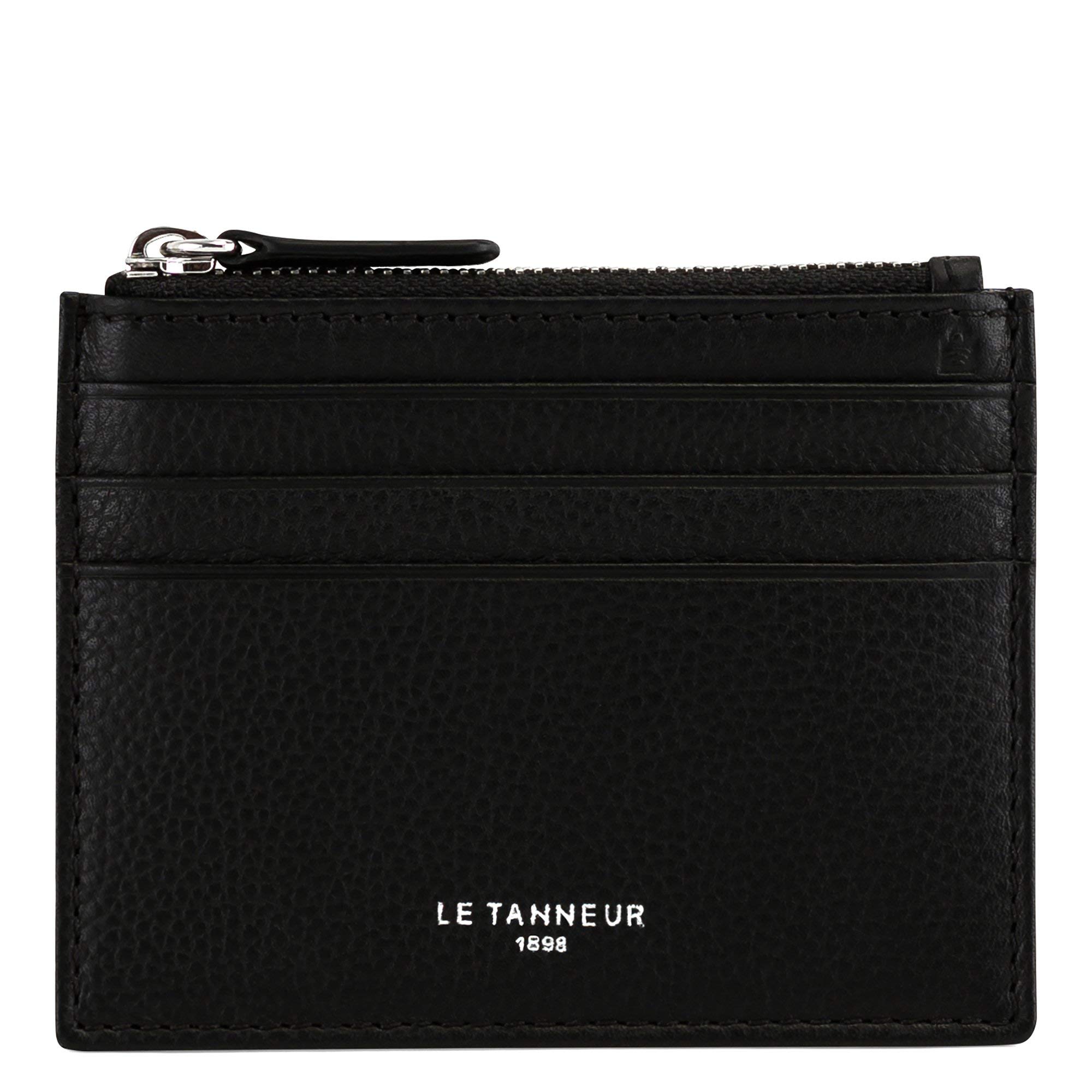 Le Tanneur Wallets Charles porte-cartes homme cuir noir 10,5 cm RFID