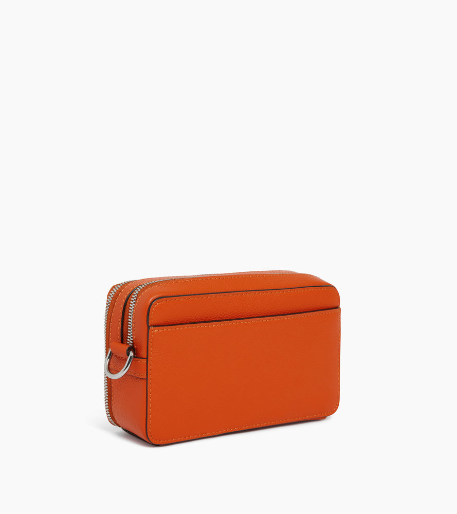 Le Tanneur Emile petite sacoche cuir grainé 2 compartiments