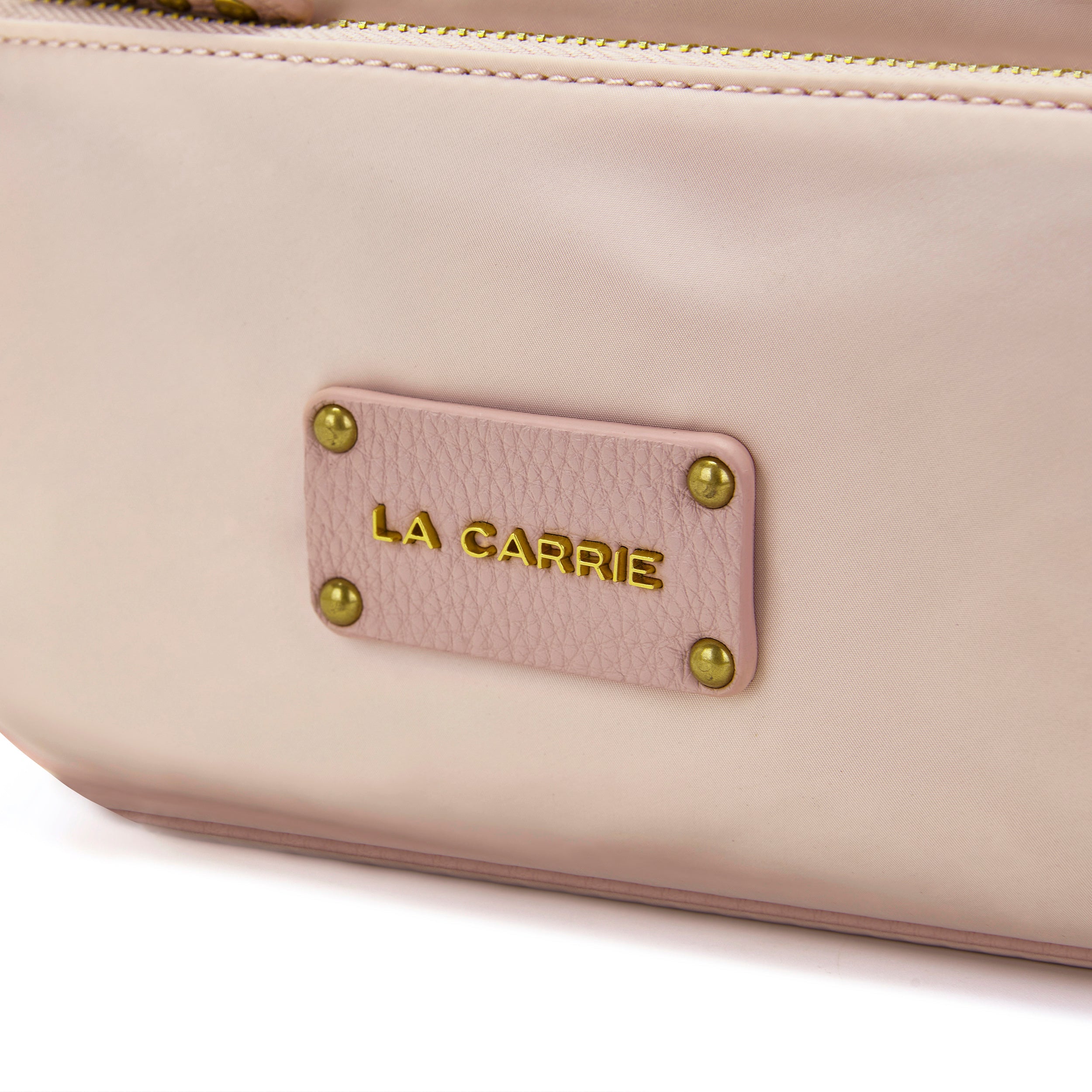 La Carrie Dark Wave sac bandoulière rose nylon
