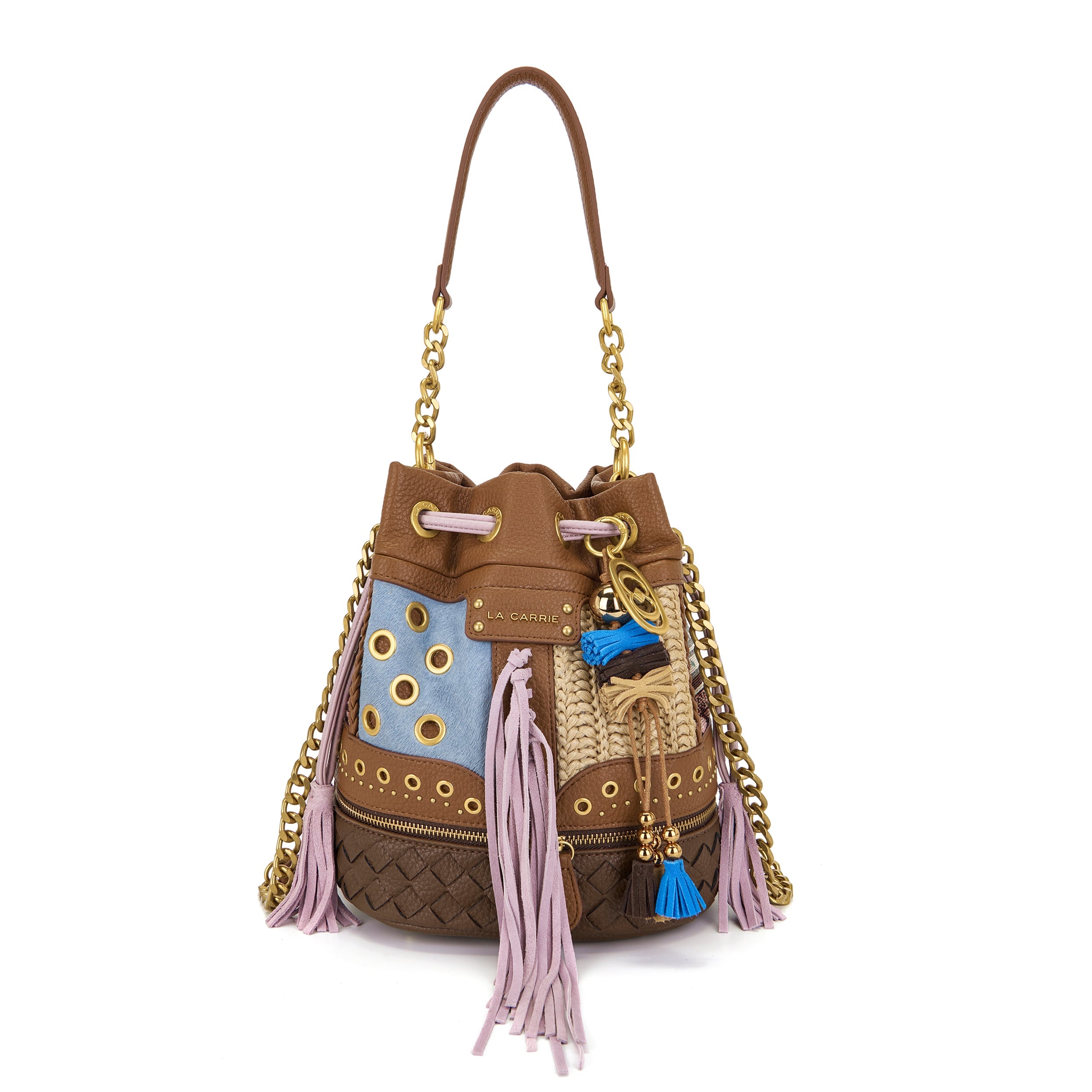 La Carrie Legacy sac seau marron 24 cm multimatière