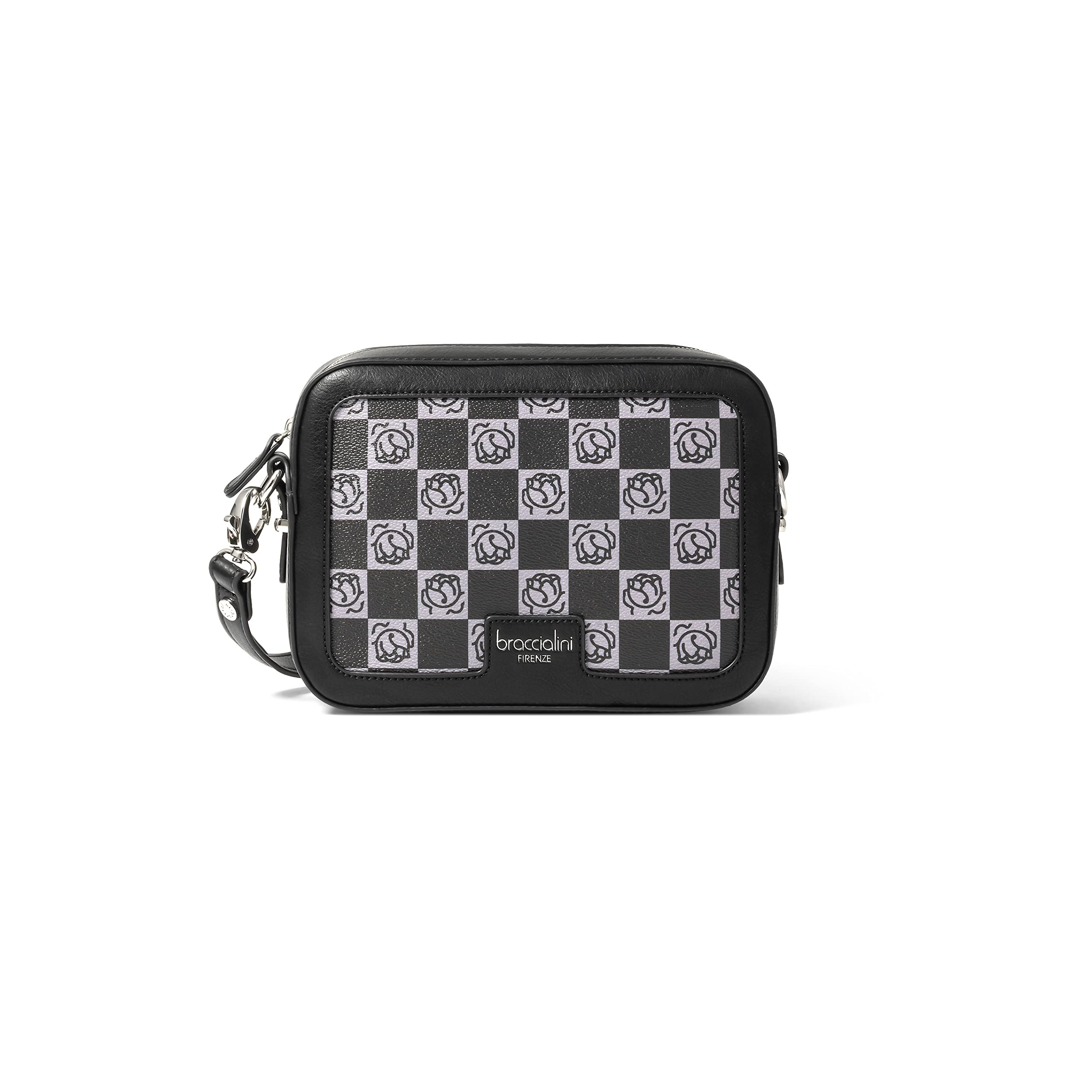 Braccialini Monogram Monorange sac bandoulière noir