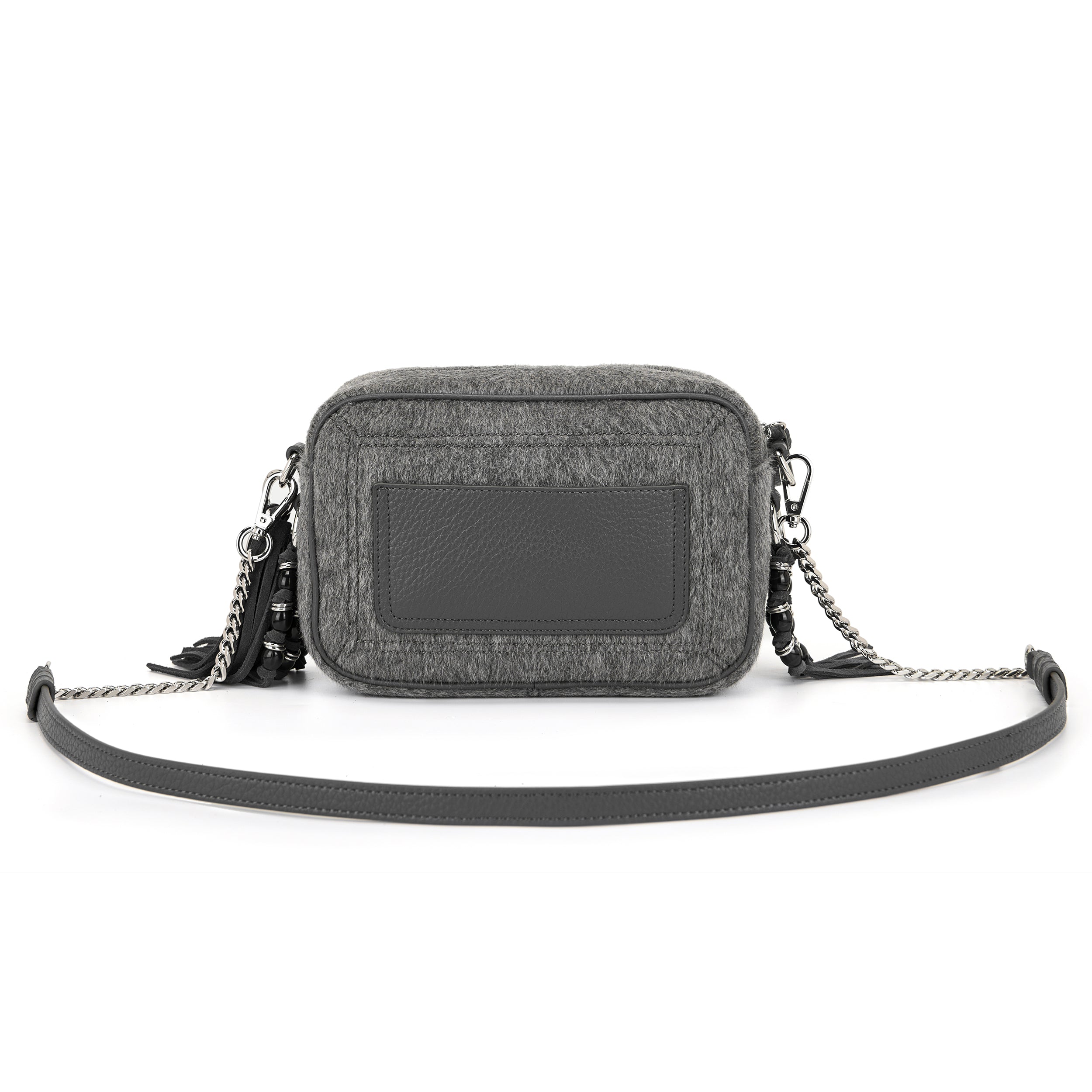 La Carrie Bag Sarner sac épaule gris 23x10x16cm